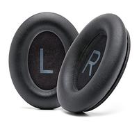 WC PadZ QC45 - Cuscinetti per Bose QuietComfort 45, QC SE e QC Wireless | Da Wicked Cushions | Cuscini extra spessi, cuciture durevoli di alta qualità | Black