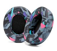 WC PadZ Studio 2 & 3 - Cuscinetti per Beats Studio 2, 3 cablato e wireless | Da Wicked Cushions | Non per Beats Solo | Pelle PU, schiuma migliorata e adesivo forte | 90's Black