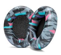 WC PadZ Studio Pro - Cuscinetti extra spessi per Beats Studio PRO realizzati da Wicked Cushions | Pelle PU migliorata, apertura per le orecchie più grande, schiuma migliorata | 90's Black