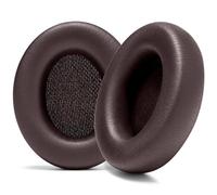 WC PadZ Studio Pro - Cuscinetti extra spessi per Beats Studio PRO realizzati da Wicked Cushions | Pelle PU migliorata, apertura per le orecchie più grande, schiuma migliorata | Brown