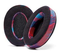 WC PadZ Velour - I cuscinetti Velour per eccellenza di Wicked Cushions - Compatibili con Audio Technica, HyperX, SteelSeries Arctis - Extra spesso - Apertura più ampia - Morbida memory foam | SRacer