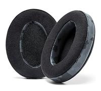 WC PadZ Velour - I cuscinetti Velour per eccellenza di Wicked Cushions - Compatibili con Audio Technica, HyperX, SteelSeries Arctis - Extra spesso - Apertura più ampia - Morbida memory foam | B. Camo