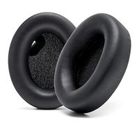 WC PadZ WH1000XM4 - Cuscinetti extra spessi per Sony WH1000XM4 | Da Wicked Cushions | Morbida pelle PU, lussuosa memory foam, spessore aggiunto senza disabilitare il sensore | Black