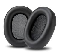 WC PadZ XM6 XL - Cuscinetti auricolari di ricambio extra large compatibili con Sony WH-1000XM6 di Wicked Cushions | Apertura auricolare più ampia, comfort migliorato | Black