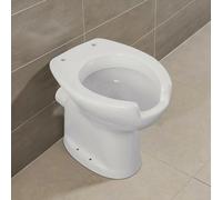 Wc per anziani e disabili con apertura frontale e scarico a parete