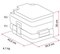 WC PORTATILE BI-POT 30 01356-01-