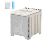 WC portatile da campeggio - lembo all'aperto - vasino da viaggio leggero | Offrite il WC idraulico ovunque, garantisce un comfort privato, riduce gli odori e le fuoriuscite, che lo rende robusto