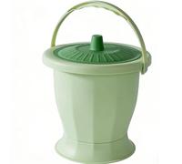 Wc Portatile Per Adulti Con Orinatoio, Vasino Da Comodino Con Coperchio, In Plastica, Per Donne In Gravidanza, Anziani, Uso Domestico E In Camera Da Letto(Verde)