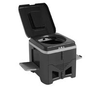 WC Portatile Pieghevole e Trasportabile per Campeggio e Viaggi - con Coperchio, Riutilizzabile, capacità di Carico Fino a 150KG, Ideale per Escursioni, Spiagge, Auto, Camion, Barca, Roulotte