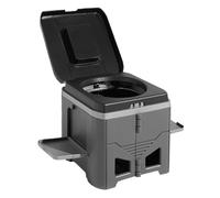WC Portatile Pieghevole e Trasportabile per Campeggio e Viaggi - con Coperchio, Riutilizzabile, capacità di Carico Fino a 150KG, Ideale per Escursioni, Spiagge, Auto, Camion, Barca, Roulotte