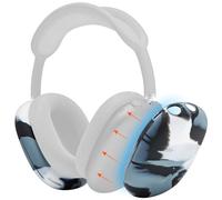 WC ShellZ Max - Cover Esterne Protettive Compatibile con AirPods Max 1 & 2 di Wicked Cushions | In Silicone Premium | Marmo