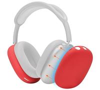 WC ShellZ Max - Cover Esterne Protettive Compatibile con AirPods Max 1 & 2 di Wicked Cushions | In Silicone Premium | Rosso