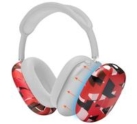 WC ShellZ Max - Cover Esterne Protettive Compatibile con AirPods Max 1 & 2 di Wicked Cushions | In Silicone Premium | Prisma Rosso