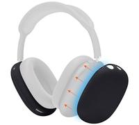 WC ShellZ Max - Cover Esterne Protettive Compatibile con AirPods Max 1 & 2 di Wicked Cushions | In Silicone Premium | Nero