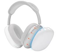 WC ShellZ Max - Guscio esterno protettivo per cuffie Airpods Max realizzato da Wicked Cushions | Realizzato in silicone di alta qualità | White