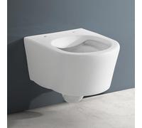 WC Singolo Sospeso Serie Ukra Ceramica Bianca Forma Quadrata Moderna Scarico Adattabile A Parete O Pavimento