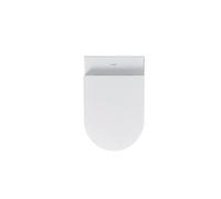 Duravit ME by Starck WC a parete Duravit Rimless® Set Duravit senza bordo, colorazione: Bianco con Wondergliss