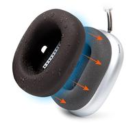 WC SweatZ Max - Copri auricolari protettivi brevettati per Airpods Max realizzati da Wicked Cushions | Resistente al sudore e facilmente lavabile | Brown