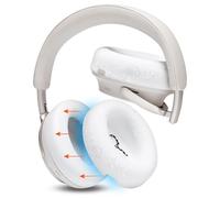 WC SweatZ QC Ultra - Copriauricolari protettivi brevettati compatibili con Bose QuietComfort Ultra Gen 1 e Gen 2 di Wicked Cushions | Antisudore e lavabili | White