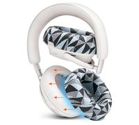 WC SweatZ QC Ultra - Copriauricolari protettivi brevettati compatibili con Bose QuietComfort Ultra Gen 1 e Gen 2 di Wicked Cushions | Antisudore e lavabili | Geo Grey