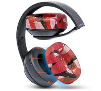 WC SweatZ Studio - Copriauricolari brevettati per Beats Studio 3 (A1914) e Beats Studio 2 (B0500 /B0501), realizzati da Wicked Cushions | Resistenti al sudore e facilmente lavabili | Red Prism