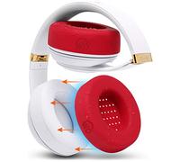 WC SweatZ Studio - Copriauricolari brevettati per Beats Studio 3 (A1914) e Beats Studio 2 (B0500 /B0501), realizzati da Wicked Cushions | Resistenti al sudore e facilmente lavabili | Red