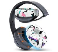 WC SweatZ Studio - Copriauricolari brevettati per Beats Studio 3 (A1914) e Beats Studio 2 (B0500/B0501), realizzati da Wicked Cushions | Resistenti al sudore | Facilmente lavabili | 90's White