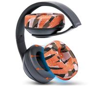 WC SweatZ Studio - Copriauricolari brevettati per Beats Studio 3 (A1914) e Beats Studio 2 (B0500 /B0501), realizzati da Wicked Cushions | Resistenti al sudore e facilmente lavabili | Orange Prism