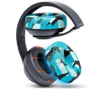 WC SweatZ Studio - Copriauricolari brevettati per Beats Studio 3 (A1914) e Beats Studio 2 (B0500/B0501), realizzati da Wicked Cushions, resistenti al sudore e facilmente lavabili, prisma ciano