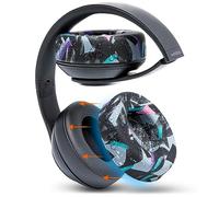 WC SweatZ Studio - Copriauricolari brevettati per Beats Studio 3 (A1914) e Beats Studio 2 (B0500/B0501), realizzati da Wicked Cushions, resistenti al sudore e facilmente lavabili, colore nero anni '90