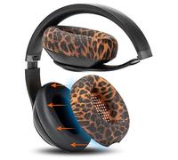 WC SweatZ Studio Pro - Copertine protettive in silicone per cuscinetti Beats Studio Pro, realizzate da Wicked Cushions, resistenti al sudore e facili da lavare, Leopard