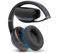 WC SweatZ Studio Pro - Copriauricolari protettivi in silicone brevettati compatibile con Beats Studio Pro, realizzati da Wicked Cushions | Resistenti al sudore e facilmente lavabili | Black