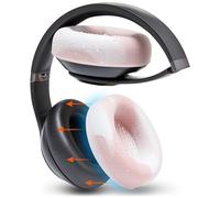 WC SweatZ Studio Pro - Copricuscinetti in silicone per Beats Studio Pro | Da Wicked Cushions | Resistente al sudore e facilmente lavabile | Pink Marble