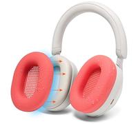WC SweatZ XM5 - Copri-auricolari brevettati anti-sudore per Sony WH1000XM5 di Wicked Cushions | Protezione completa dei padiglioni auricolari a 360° | Anti-sudore e facilmente lavabili | Red