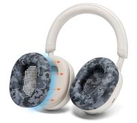 WC SweatZ XM5 - Copri-auricolari brevettati anti-sudore per Sony WH1000XM5 di Wicked Cushions | Protezione completa dei padiglioni auricolari a 360° | Anti-sudore e facilmente lavabili | Black Camo