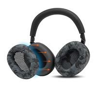 WC SweatZ XM6 - Copriauricolari in silicone brevettati compatibili con Sony WH-1000XM6 di Wicked Cushions | Resistenti al sudore e facilmente lavabili | Black Camo