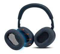 WC SweatZ XM6 - Copriauricolari in silicone brevettati compatibili con Sony WH-1000XM6 di Wicked Cushions | Resistenti al sudore e facilmente lavabili | Midnight Blue
