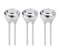WC Tanica Pulsante Doppia Azione Scarico WC Pulsante Pulsante per 48mm 3pz