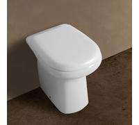 Wc tradizionale con brida serie Orient in ceramica con scarico a pavimento