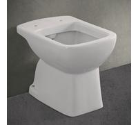 Wc tradizionale con scarico a pavimento in ceramica lucida Ginevra