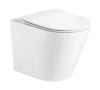 WC vaso Brenta rimless filo muro bianco Bianco