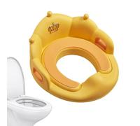WC WC per il bagno per bambini, sedile per WC per il bagno, tappetino antiscivolo per sedile WC a forma di corona, anello per WC sicuro e stabile per il bagno, cuscino imbottito