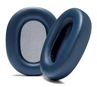 WC Wicked Cushions Cuscinetti extra spessi per Sony WH-1000XM5 - Cuscini in morbida pelle PU, lussuoso memory foam con isolamento acustico, spessore aggiunto | Blue