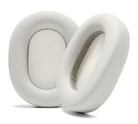 WC Wicked Cushions Cuscinetti extra spessi per Sony WH-1000XM5 - Cuscini in morbida pelle PU, lussuoso memory foam con isolamento acustico, spessore aggiunto | Silver