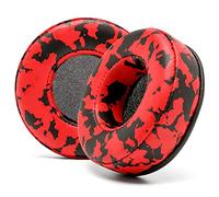 WC Wicked Cushions Cuscinetti Premium Extra Spessi per le cuffie Skullcandy Hesh Wired e Hesh 2 Wireless - Rosso Camo