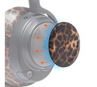 WC Wicked Cushions, piastre laterali per cuffie Arctis Nova, compatibili con Arctis Nova Pro Wireless/Pro Wired/Nova Elite/Nova Pro Omni/Nova 7/7X/7P, leopardato