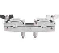 WC50 - Asta di serraggio per batteria, multifunzione, in lega di alluminio argentata, con forte forza, pregevole fattura per l'aggiunta di pinzette, campane di mucca, campane in plastica, attraenti e