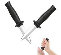 Wcawnlt 2 coltelli da trucco scomparsi, coltelli artificiali retrattili, trucchi magici, giocattoli, ideali per Halloween, compleanni, feste, carnevale, aprile