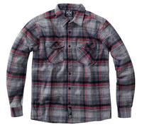 WCC Camicia flanel.West Coast Choppers Rigid M uomo grigio