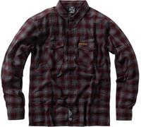 WCC West Coast Choppers Camicia da uomo in flanella rigida WCCWS157BG 3XL Rosso